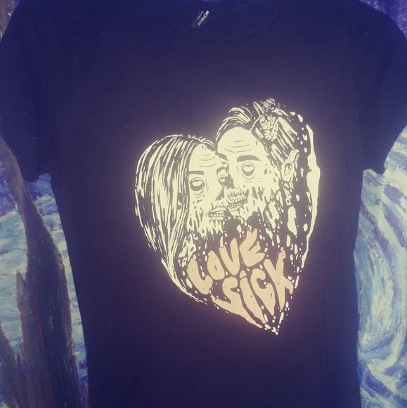 Michelle By Commune Small Zombie Love Sick Tee - Picture 5 of 8